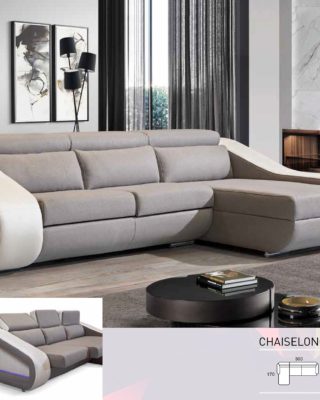 Sofá tipo chaiselongue, modelo Ferrari